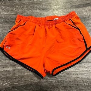 Red Under Amour Shorts